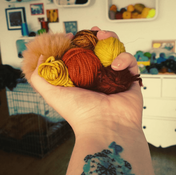 Yarn stash